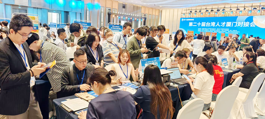 對接會現場。林林攝