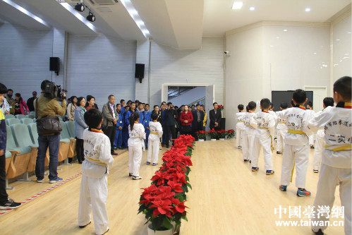 臺灣臺東縣體育會足球委員會到蚌埠開展特色教育 臺灣臺東縣體育會足球委員會到蚌埠開展特色教育