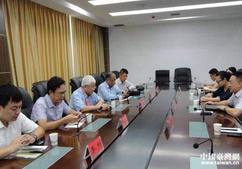 臺灣電電公會考察團一行與眉山市有關方面舉行座談交流 臺灣電電公會考察團一行與眉山市有關方面舉行座談交流