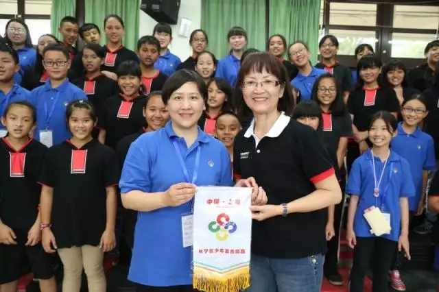 上海長寧區(qū)少年宮合唱團師生代表團赴臺交流 上海長寧區(qū)少年宮合唱團師生代表團赴臺交流