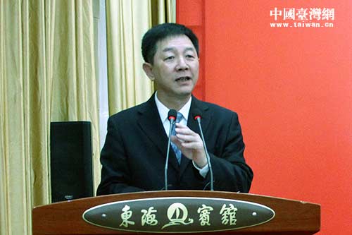 中華名樓文化研討會20日上午在煙臺開幕,中共中央臺辦、國務院臺辦副主任葉克冬出席并致辭