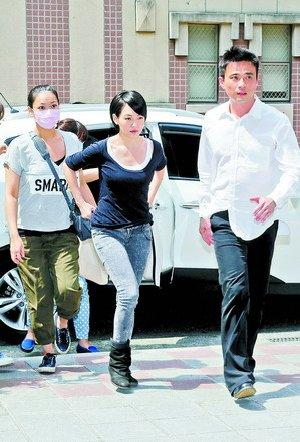 小S低調出庭 小S低調出庭