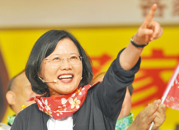 民進黨主席蔡英文 民進黨主席蔡英文