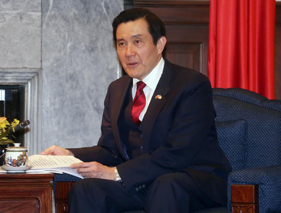 馬英九:“九二共識”是走得通的路(圖) 馬英九:“九二共識”是走得通的路(圖)