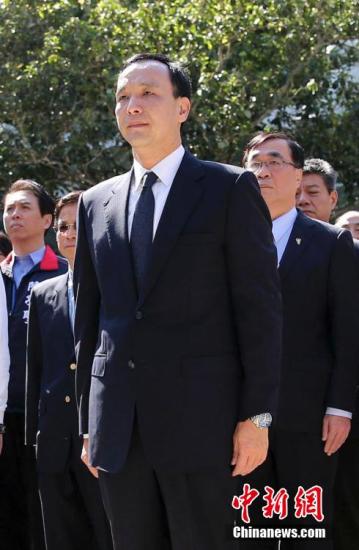 國(guó)民黨議員力拱朱立倫參選2016將代其領(lǐng)表聯(lián)署