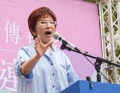 臺(tái)灣“立法院副院長(zhǎng)”洪秀柱。(東森新聞圖) 臺(tái)灣“立法院副院長(zhǎng)”洪秀柱。(東森新聞圖)