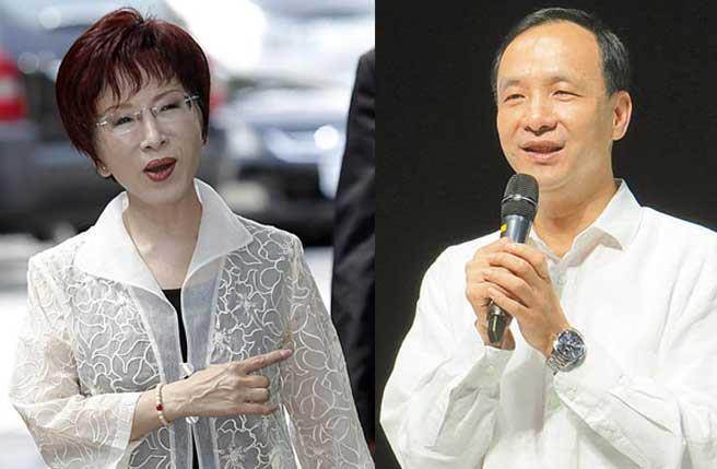 洪秀柱 朱立倫 洪秀柱 朱立倫