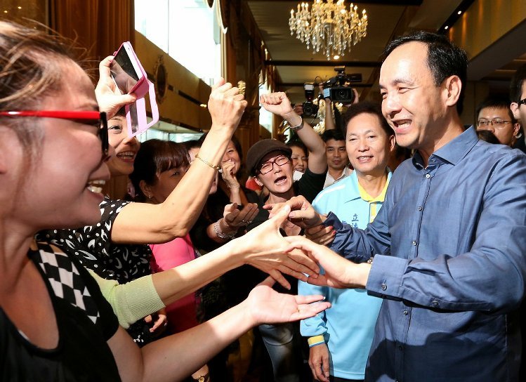 中國國民黨2016參選人朱立倫 中國國民黨2016參選人朱立倫