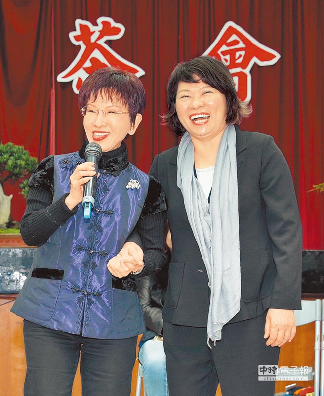 黨魁之爭是"兩個女人戰爭" 洪秀柱黃敏惠打破傳言 黨魁之爭是"兩個女人戰爭" 洪秀柱黃敏惠打破傳言