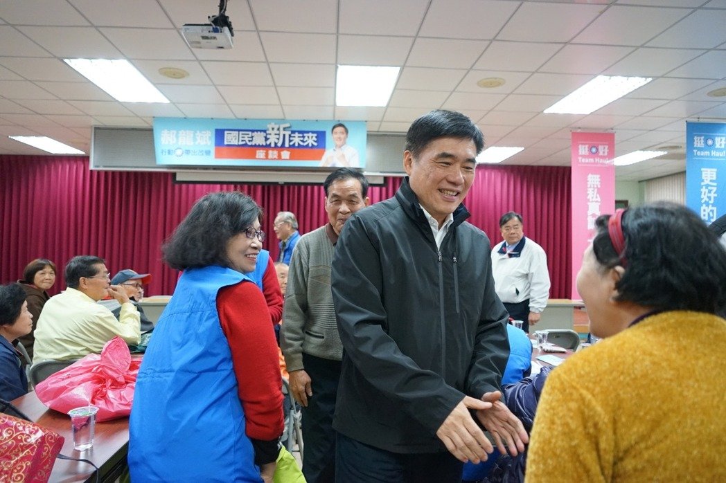 郝龍斌:用“洪荒之力”重返執政 做不到就下臺 郝龍斌:用“洪荒之力”重返執政 做不到就下臺