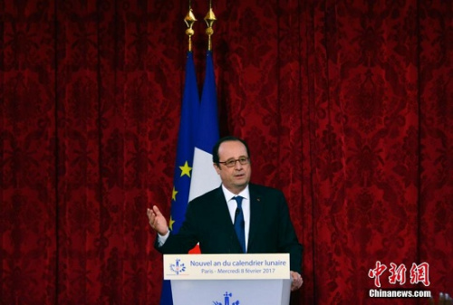 資料圖:法國總統奧朗德