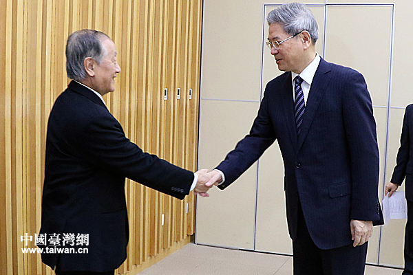 中共中央臺灣工作辦公室與新黨大陸訪問團座談 中共中央臺灣工作辦公室與新黨大陸訪問團座談